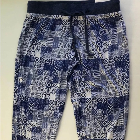 Natural Reflections Blue soft lightweight cool Pajama Pants - Picture 7 of 8
